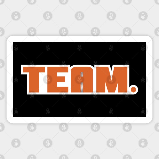 Not A Team Player Magnet by Phil Tessier